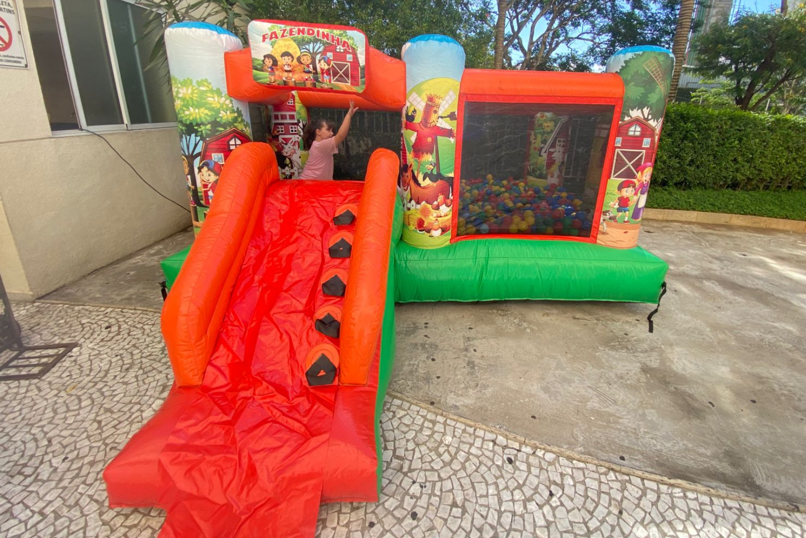Kid Play Fazendinha para aluguel em festa infantil na Zona Leste de São Paulo - Luck Kids