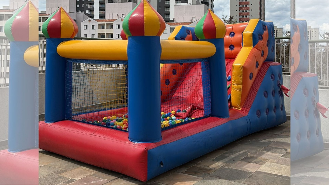 Castelo Inflável para aluguel em festa infantil na Zona Leste de São Paulo - Luck Kids (opção 5)