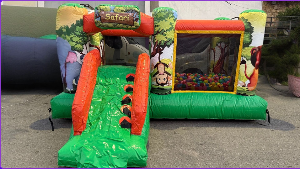 Multi Play Safari Inflável para aluguel em festa infantil na Zona Leste de São Paulo - Luck Kids (opção 6)